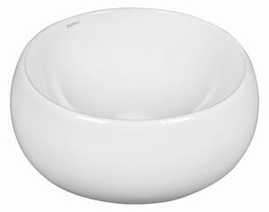 Novoterm Keramické umývadlo na dosku NV-KR-802 (ø 40,5 cm) biele