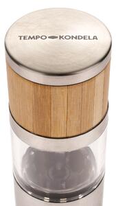 TEMPO-KONDELA KARY, ručný mlynček na soľ a korenie, obojstranný, 19,5 cm