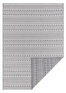 Sivo-biely vonkajší koberec Ragami Kahira, 120 x 170 cm