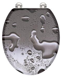 Eisl Sanitär WC sedadlo MDF Grey Steel 80023