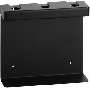 Bemeta Design Držiak pre dávkovač mydla, trojitý, hranatý, čierna - 146109470