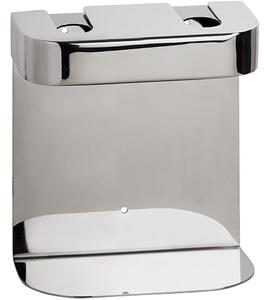 Bemeta Design Držiak pre dávkovač mydla, dvojitý, okrúhly, lesk - 146109431