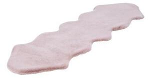 UMELÁ KOŽUŠINA, 60/180 cm, ružová - Online Only bytové doplnky, Online Only