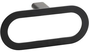 Bemeta Design ORGANIC BLACK: Držiak uterákov, kruhový - 167104380