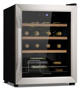 Klarstein Vinamour 16 Uno, vinotéka, 42 l, 16 fliaš, 5-18°C, 41 dB, sklo