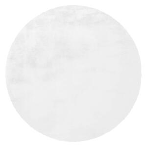 KOŽUŠINOVÝ KOBEREC, 160 cm biela XXXL - Online Only bytové doplnky, Online Only