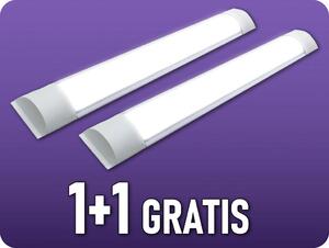 LVT LED hranolový panel ECONOMY LINE 36W, 3000lm, 120cm, 1+1 zadarmo! Farba svetla: Denná biela [ON0605]