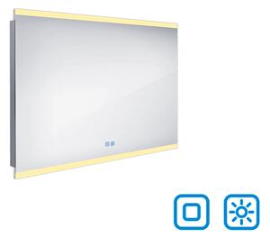 Nimco LED zrkadlo 1000x700 s dvoma dotykovými senzormi - ZP 12004VX
