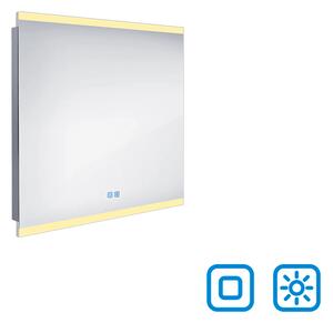 Nimco LED zrkadlo 800x700 s dvoma dotykovými senzormi - ZP 12003VX