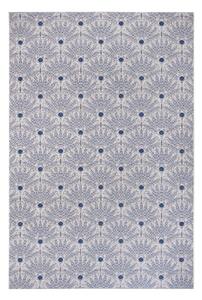 Modro-sivý vonkajší koberec Ragami Amsterdam, 80 x 150 cm