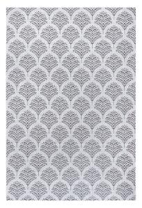 Čierno-sivý vonkajší koberec Ragami Moscow, 80 x 150 cm