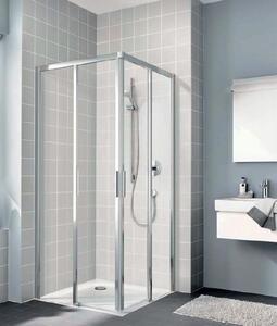 Štvorcový sprchovací kút Kermi Cada XS 90x90 cm - E2R 09020 PVK+E2L 09020 PVK