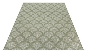 Zelený vonkajší koberec Ragami Moscow, 80 x 150 cm