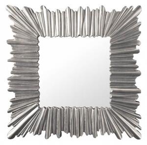 Dizajnové nástenné zrkadlo Kathleen 96 cm strieborné