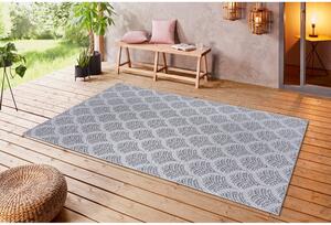 Sivý vonkajší koberec Ragami Moscow, 80 x 150 cm