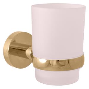 Slezák - RAV Držiak kefiek sklenený COLORADO - COA0201Z, Zlatá lesk