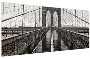 Obraz - Brooklynský most (120x50 cm)