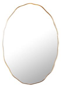 Dizajnové nástenné zrkadlo Cason 100 cm zlaté