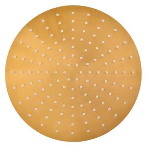 Slezák - RAV Hlavová sprcha okrúhla kovová ø 30 cm so 4-otvorovými tryskami - KS0001/4ZK, Zlatá kartáčovaná