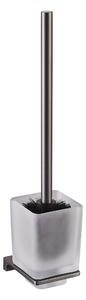 Slezák - RAV WC kefa, sklenená miska NIL - NLA0500MG, Metal Grey