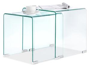 NovýNábytok.sk Konferenčný stolík Duvo (transparentná ). Vlastná spoľahlivá doprava až k Vám domov. 1111904