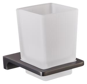 Slezák - RAV Držiak kefiek sklenený NIL - NLA0201MG, Metal Grey
