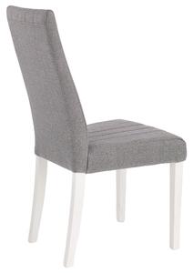Jedálenská stolička LIDIA sivá/biela