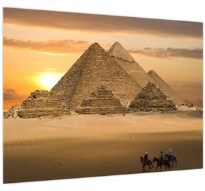 Obraz - Pyramídy (70x50 cm)