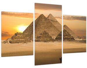 Obraz - Pyramídy (90x60 cm)