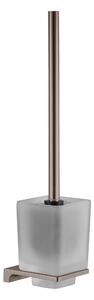 Slezák - RAV WC kefa, sklenená miska NIL - NLA0500MGL, Metal Grey lesk