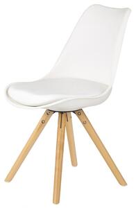 Jedálenská stolička VENUS biela