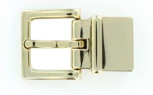 Kovová obojstranná pracka ELEGANT GOLD, 25mm, Gold (VLG0185TC/25OB)