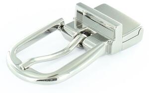 Kovová obojstranná pracka NOBLEHIDE SILVER, 25mm, Silver (VGX22672TC/25-S)