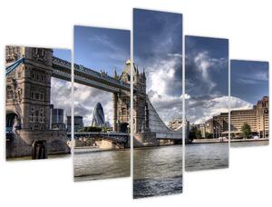 Obraz - Tower Bridge v Londýne (150x105 cm)