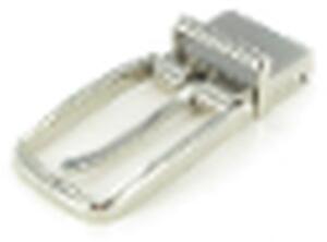 Kovová obojstranná pracka PRIMEHIDE SILVER, 25mm, Silver (VGX0189TC/25-S)