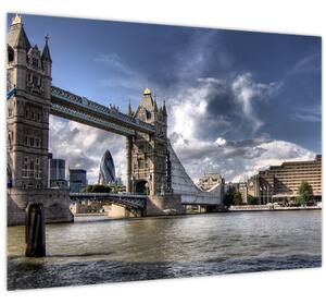 Obraz - Tower Bridge v Londýne (70x50 cm)