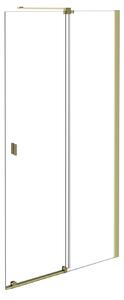 Besco Sprchovací kút Walk-In VAYO GOLD 90 (100, 110, 120, 130, 140), výška 200 cm - bez vaničky BESCO-Rozmery: šírka: 90