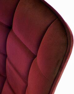 Jedálenská stolička HERMOSA tmavočervená