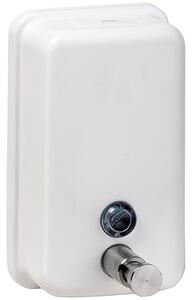Bemeta Design Dávkovač mydla, 850 ml, nerez, biela - 105109034