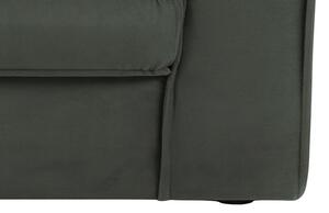 Dizajnová 2-miestna sedačka Danette 176 cm sivá