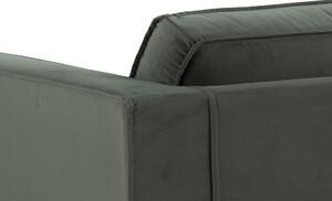 Dizajnová 2-miestna sedačka Danette 176 cm sivá