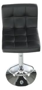 Barová stolička Kandy New - čierna / chróm