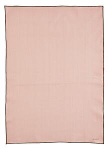 Ružová bavlnená kuchynská utierka Södahl Organic, 80 x 55 cm