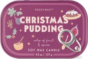 Paddywax Bistro Tin Christmas Pudding vonná sviečka v plechu 127 g