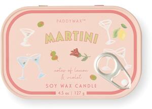 Paddywax Bistro Tin Martini vonná sviečka v plechu 127 g