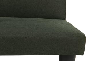 Dizajnová rozkladacia sedačka Damia 179 cm zelená