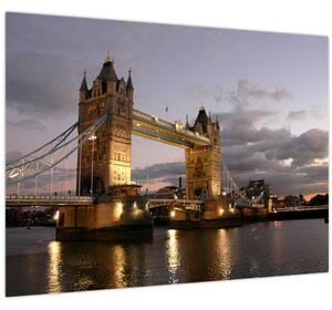 Obrázok - Tower Bridge v noci (70x50 cm)