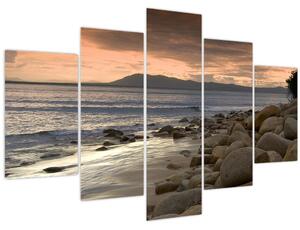 Obraz - More a hory (150x105 cm)