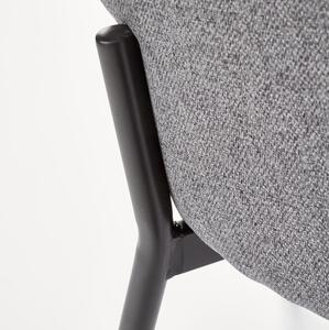 Jedálenská stolička DULCE sivá