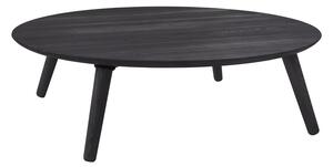Sivý konferenčný stolík z jaseňového dreva Ragaba Contrast Slice, ⌀ 100 cm
